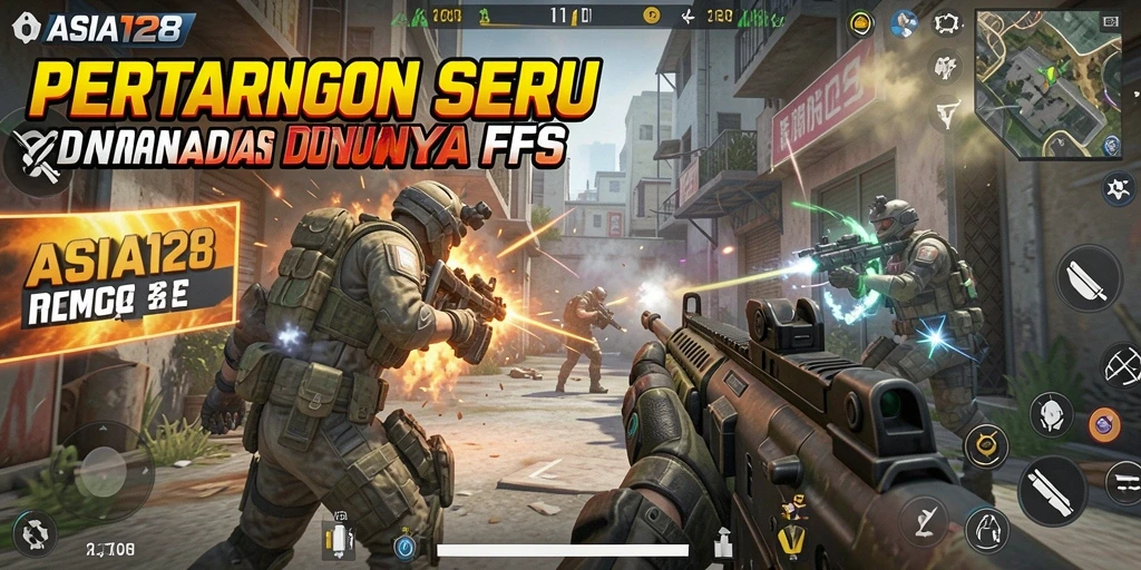 Tampilan gameplay seru dan mendebarkan di ASIA128.