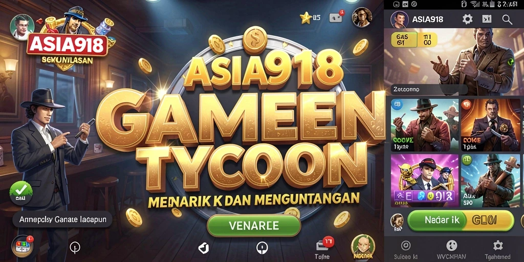 Tampilan gameplay Tycoon yang menarik dan interaktif.