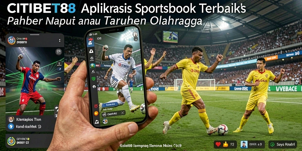 Screenshot gameplay Sportsbook CITIBET88 dengan tampilan taruhan yang menarik.