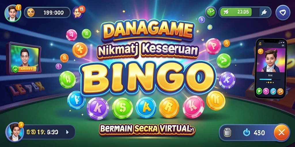 Gameplay Bingo yang seru dan interaktif di DANAGAME