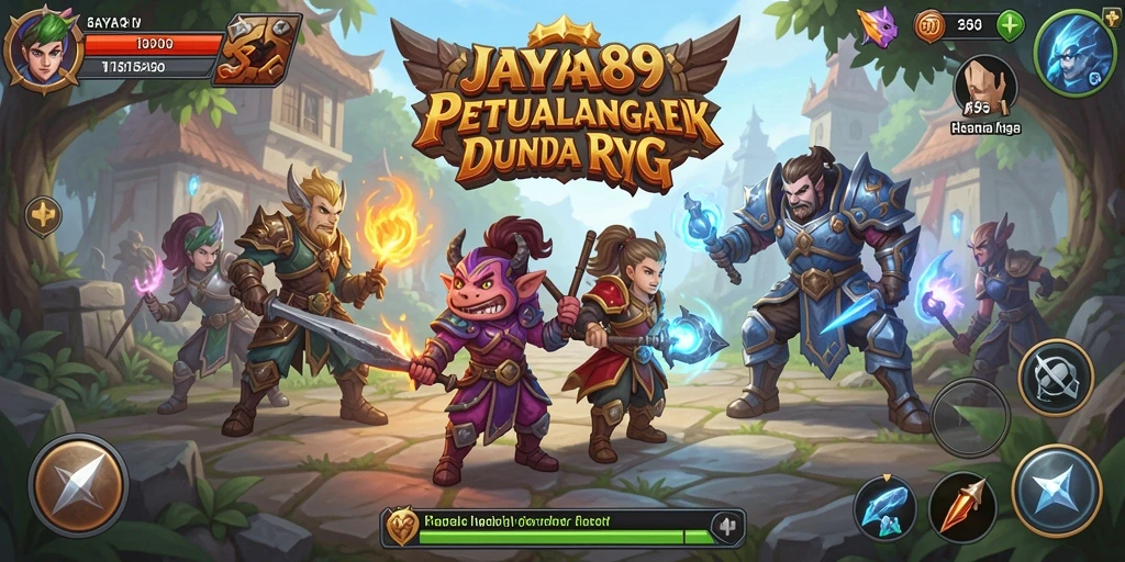 Tampilan gameplay RPG JAYA89 yang menarik dan mendalam.
