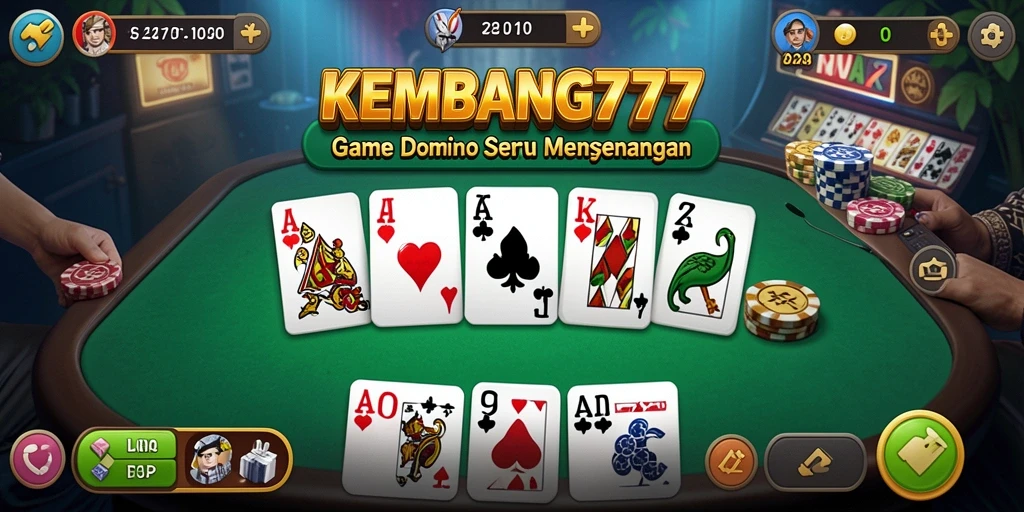 Tampilan gameplay seru dalam KEMBANG777 yang memukau.