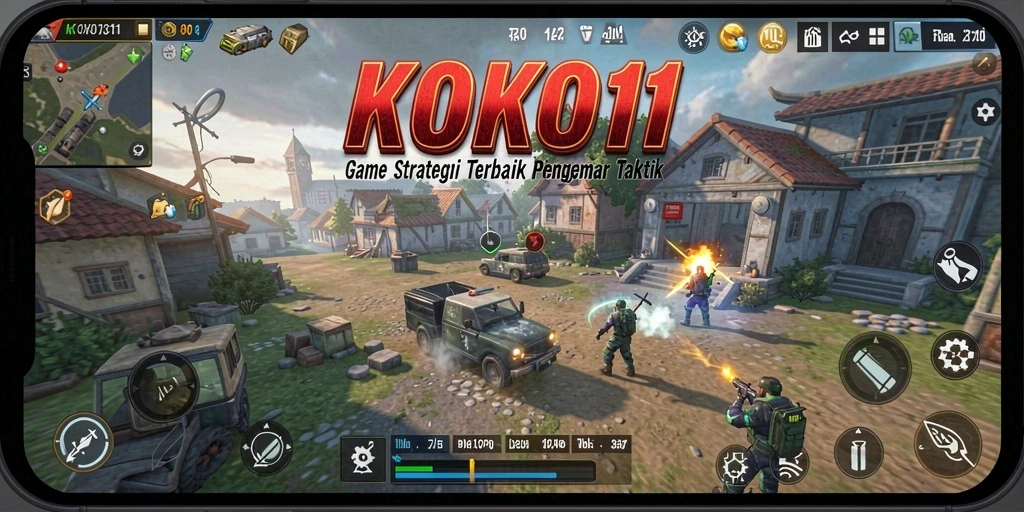 Screenshot KOKO11 menampilkan aksi strategi yang mendebarkan.