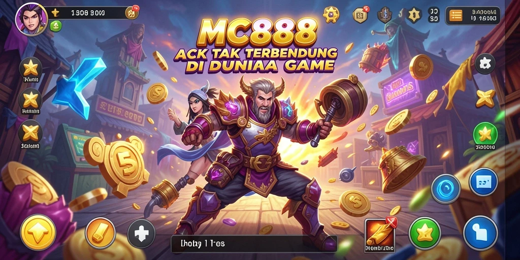 Tangkapan layar gameplay MC888 yang intens dan mendebarkan.