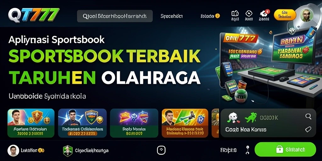 Tampilan menarik dari gameplay aplikasi Sportsbook QT777.