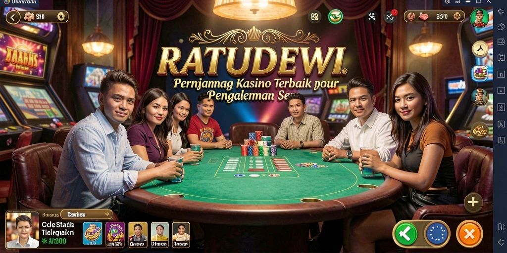 Screenshot gameplay Kasino RATUDEWI menampilkan pengalaman bermain yang menarik.