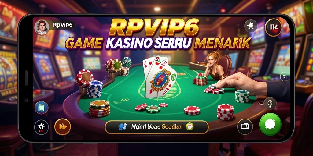 Screenshot RPVIP6 menampilkan gameplay kasino yang mendebarkan.