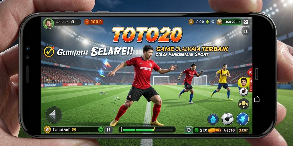 Screenshot utama TOTO20 menampilkan gameplay seru penuh aksi.
